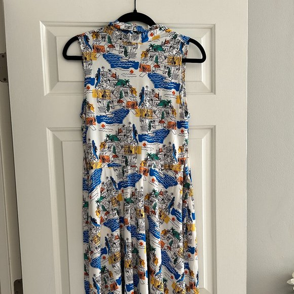 Karina Dresses - Ruby Dress in Santorini (?) Sleeveless, Like New - Picture 3 of 5